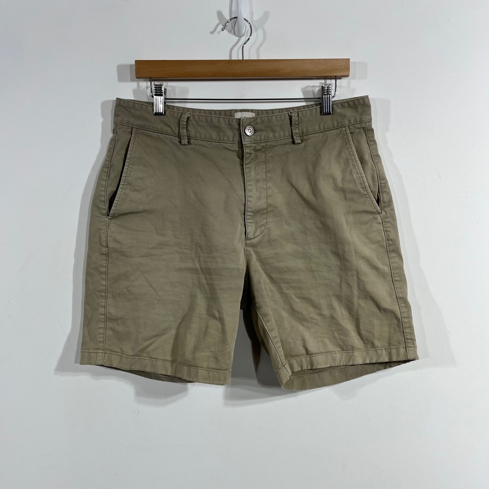 Flint and Tinder 365 Shorts Mens 32 Chino Cotton 7 Inseam Old Money Preppy